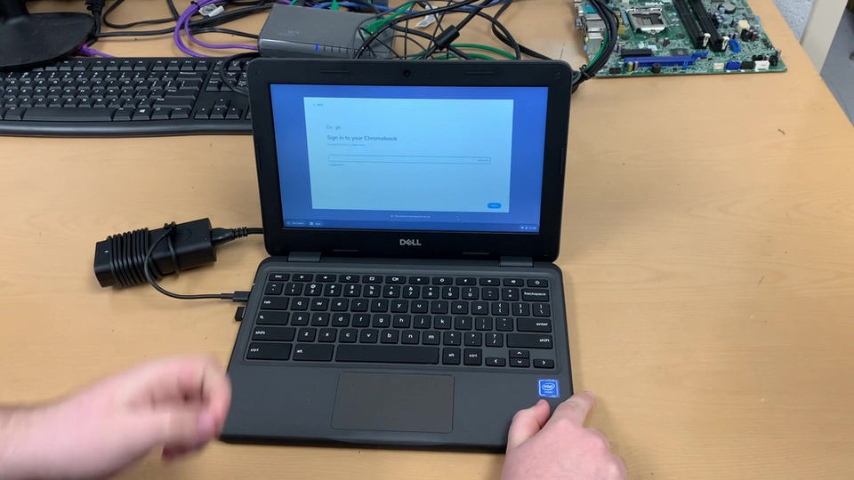 LCSS Tech Tip - Chromebook Check-In Procedures